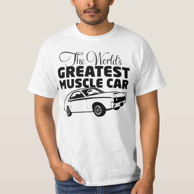 Camiseta El coche más grande del músculo - jabalina (Anverso)