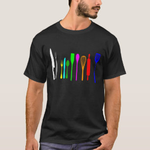 Camiseta El cocinar en colores