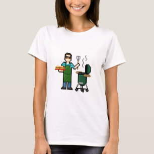 Camiseta El cocinar en la parrilla de BGE