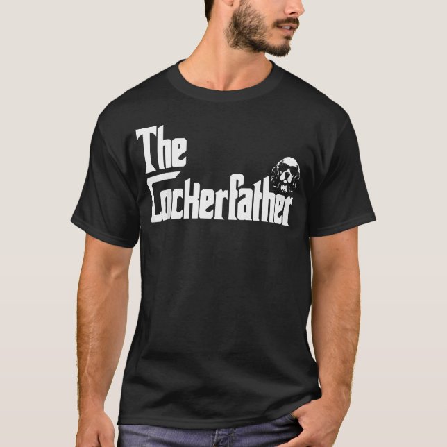Camiseta El Cockerfather Cocker Spaniel Perro Padre (Anverso)
