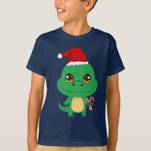 Camiseta El cocodrilo de los Navidades pequeños