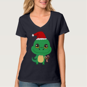 Camiseta El cocodrilo de los Navidades pequeños