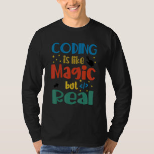 Camiseta El Codificador Es Como El Gee De Computadora Progr