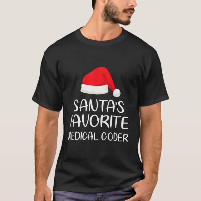 Camiseta El Codificador Médico Favorito De Santa Sede Que C (Anverso)