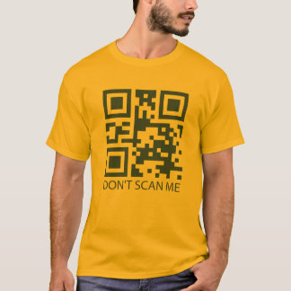 Camiseta el código de exploración QR divertido de rick roll