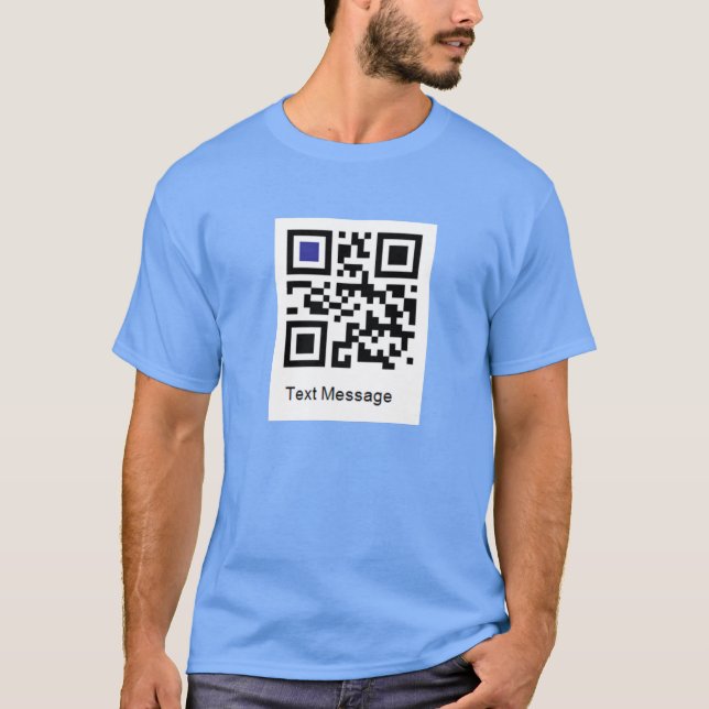 Camiseta El código de QR para JESÚS LE AMA (Anverso)