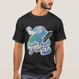 Camiseta El código es un programador divertido para la poes