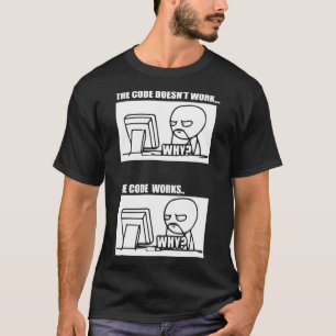 Camiseta El Código No Funciona Por Qué Los Hombres