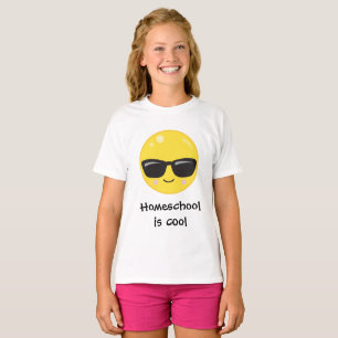 Camiseta El colegio casero es la Emoji Guay Sunshade