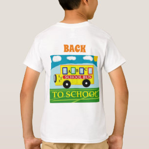 Camiseta El Colegio De Vuelta Al Frente Escolar Todavía Con