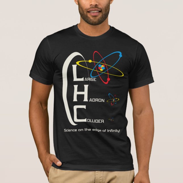 CAMISETA EL COLLIDER GRANDE DEL HADRON (Anverso)