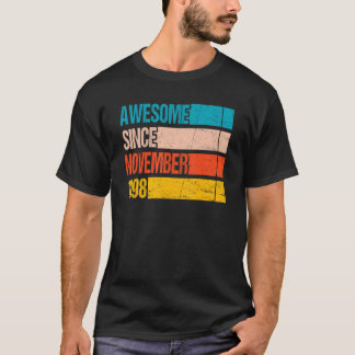 Camiseta El color de la banda de color vintage es impresion