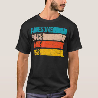 Camiseta El color de la franja ventilado es impresionante d
