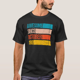 Camiseta El color de la franja vintage es impresionante des
