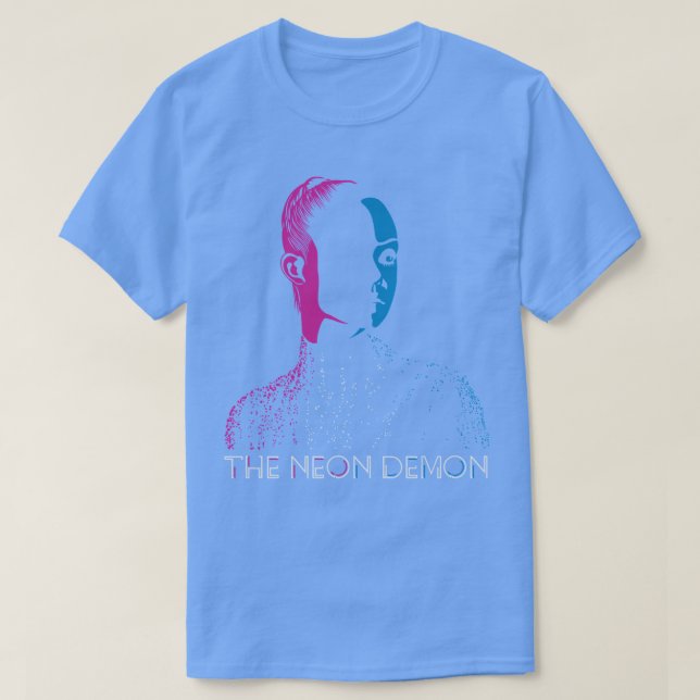 Camiseta El color neón Demon (Diseño del anverso)