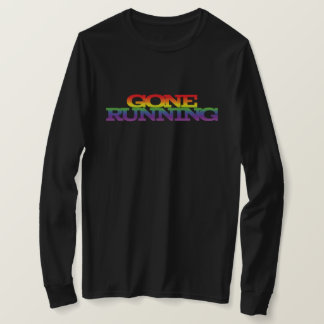 Camiseta El colorido efecto arco iris se ha ido corriendo t