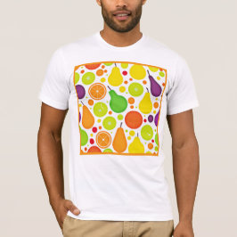 Camiseta El colorido y fructífero arte del patrón de vibrac