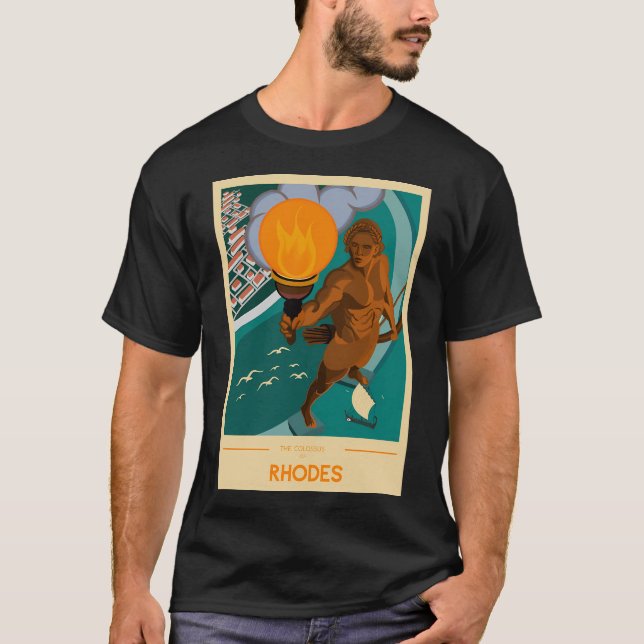 Camiseta El Coloso de Rodas (Anverso)