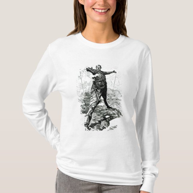 Camiseta El coloso de Rodas del sacador (Anverso)