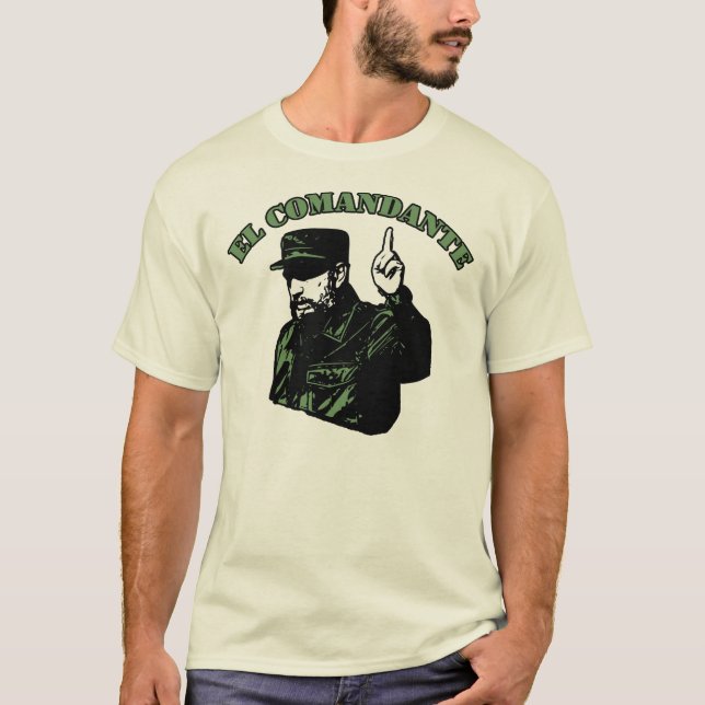 Camiseta El Comandante T-Shirt (Anverso)