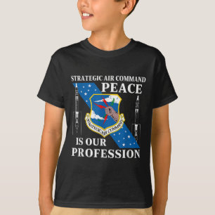 Camiseta El Comando Aéreo Estratégico Usaf La Paz De La Gue