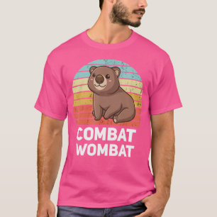 Camiseta El combate Wombat Funny Wombat Lover Kawaii Wombat