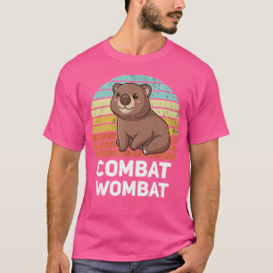 Camiseta El combate Wombat Funny Wombat Lover Kawaii Wombat