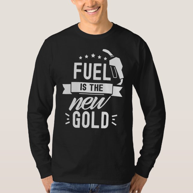 Camiseta El Combustible Es El Nuevo Precio De La Bomba De O (Anverso)