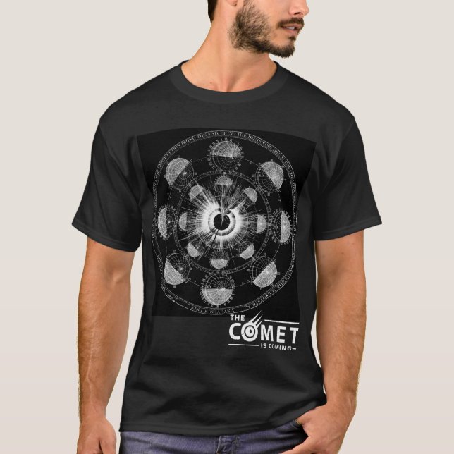 Camiseta El cometa está viniendo (Anverso)