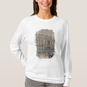 Camiseta El comienzo de la raza de bicicleta de París-Bres