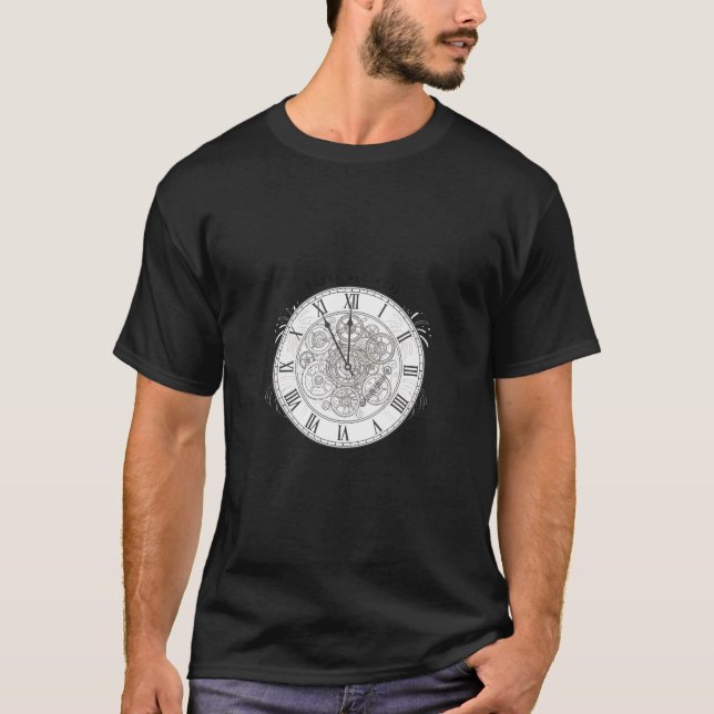 Camiseta El comienzo del año nuevo (Anverso)