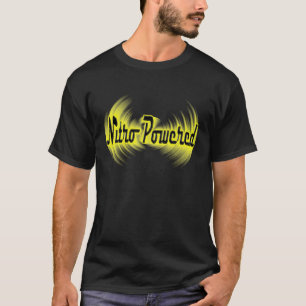Camiseta el competir con accionado nitro de la fricción