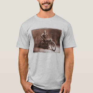 Camiseta El competir con de la motocicleta: Ganador 100 MI.