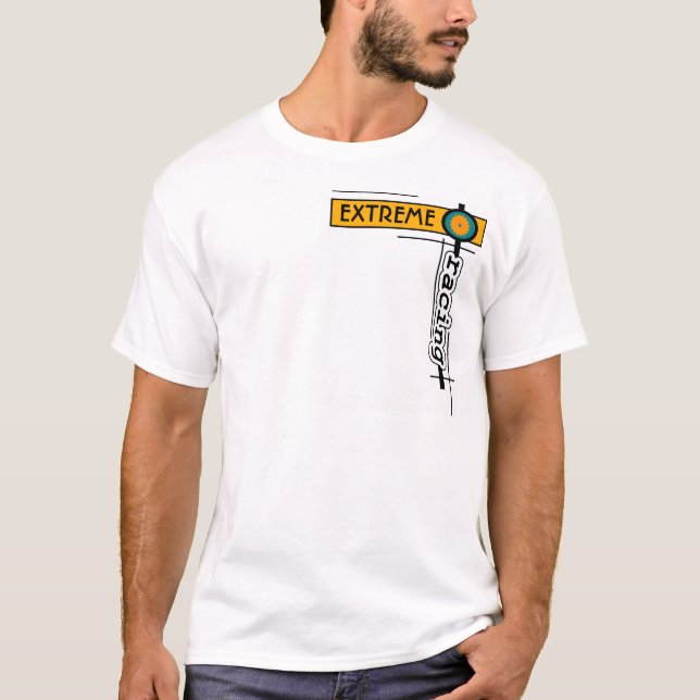 Camiseta el competir con (texto de encargo) (Anverso)