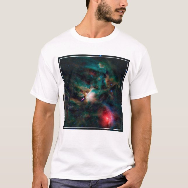 Camiseta El Complejo Nuboso Rho Ophiuchi. (Anverso)