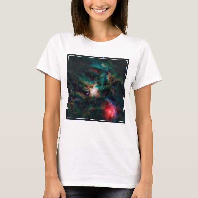 Camiseta El Complejo Nuboso Rho Ophiuchi. (Anverso)