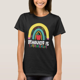 Camiseta El Comportamiento De Los Maestros Ped Es Un Especi