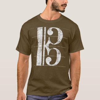 Camiseta El compositor de música clásica Alto Clef, profeso