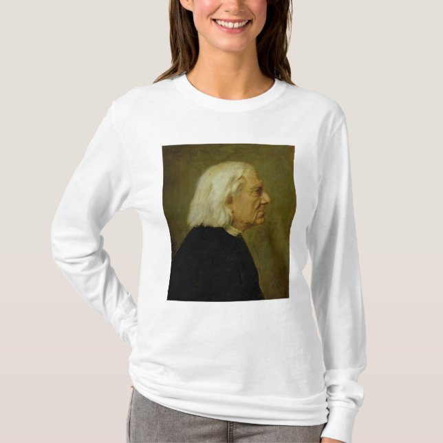 Camiseta El compositor Franz Liszt, 1884 (Anverso)