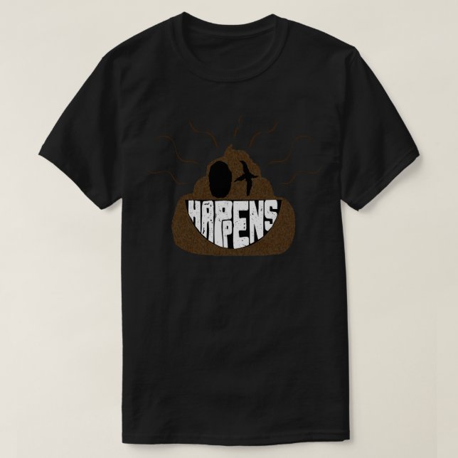 Camiseta El compost ocurre (Diseño del anverso)