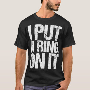 Camiseta El compromiso de los hombres le da un futuro espos