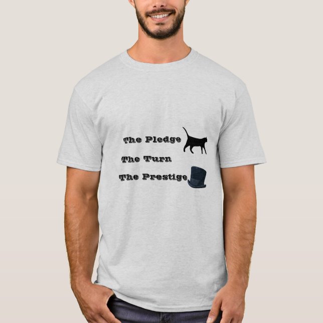 Camiseta El compromiso… la vuelta… el prestigio (Anverso)