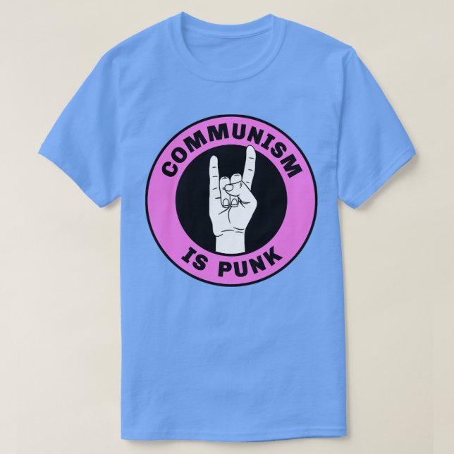 Camiseta El comunismo es Punk (Diseño del anverso)