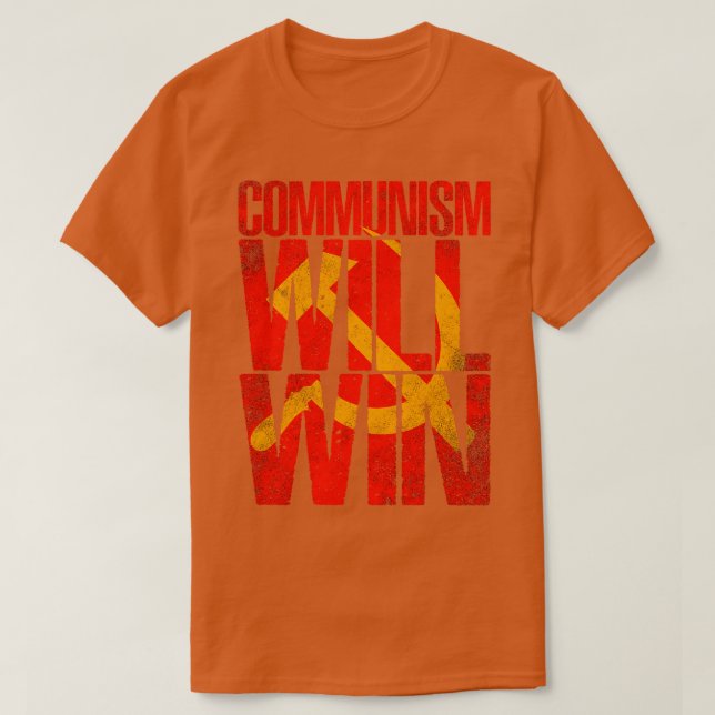 Camiseta El comunismo ganará 1 (Diseño del anverso)