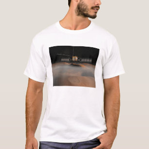 Camiseta El concepto del artista de nave espacial de Mars
