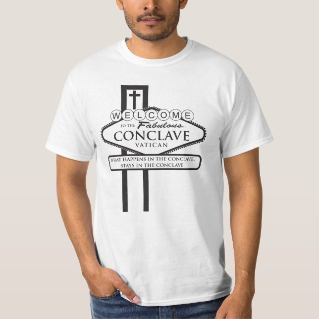 Camiseta El cónclave (Anverso)