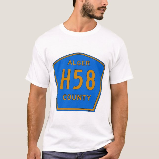 Camiseta El condado de Alger H58 (Anverso)