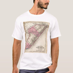 Camiseta El condado de Cape May, NJ