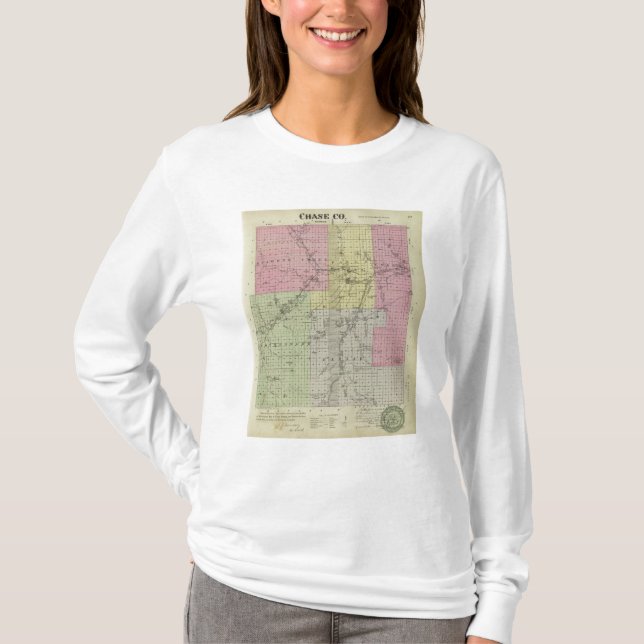 Camiseta El condado de Chase, Kansas (Anverso)