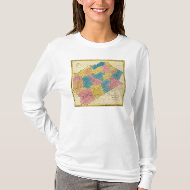 Camiseta El condado de Delaware (Anverso)